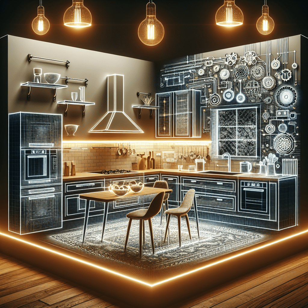 Transforma tu Cocina: Innovación Lumínica para un Espacio Único