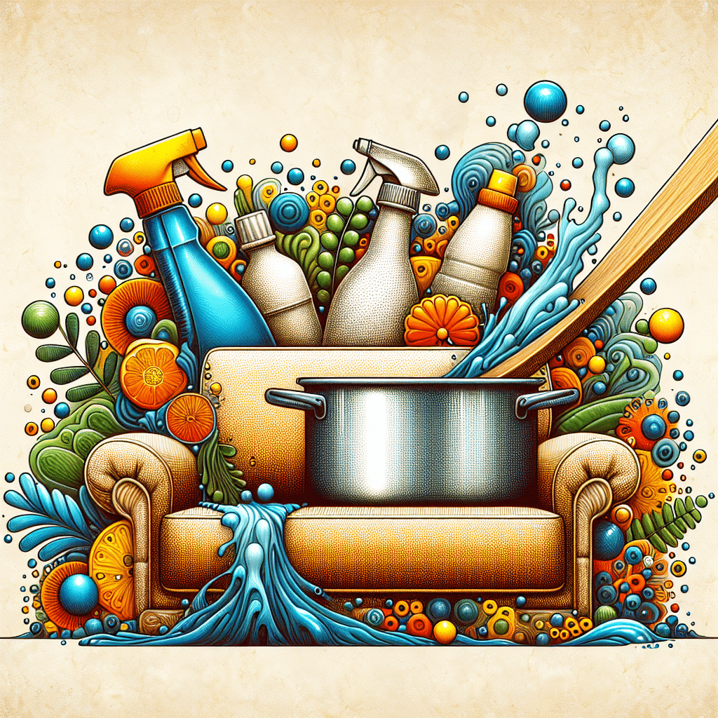 Descubre la Solución Milagrosa para Limpiar Tu Sofá Usando una Tapadera de Olla