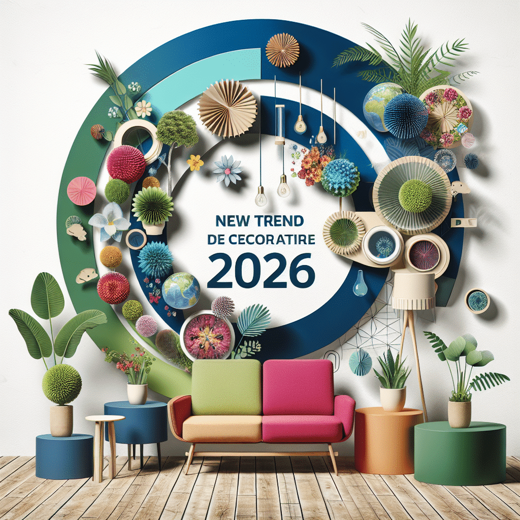Tendencias 2026: Decoración Innovadora y Sostenible