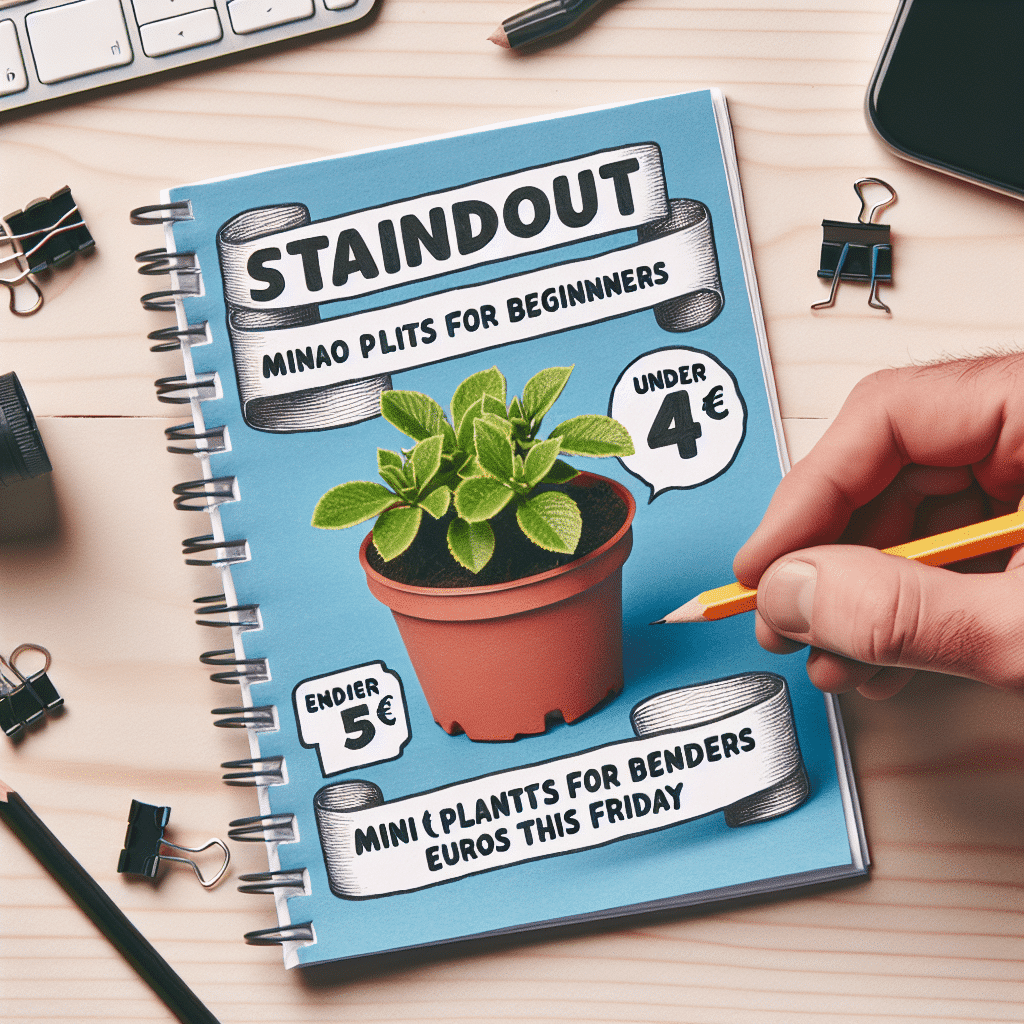 ¡Descubre las Plantas Mini de Lidl para Principiantes por Menos de 4 Euros Este Viernes!