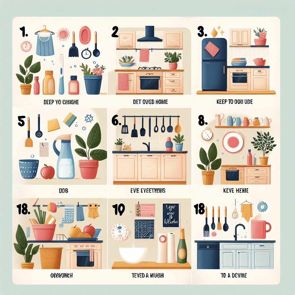 Guía Práctica: Ocho Claves para una Cocina Siempre Ordenada