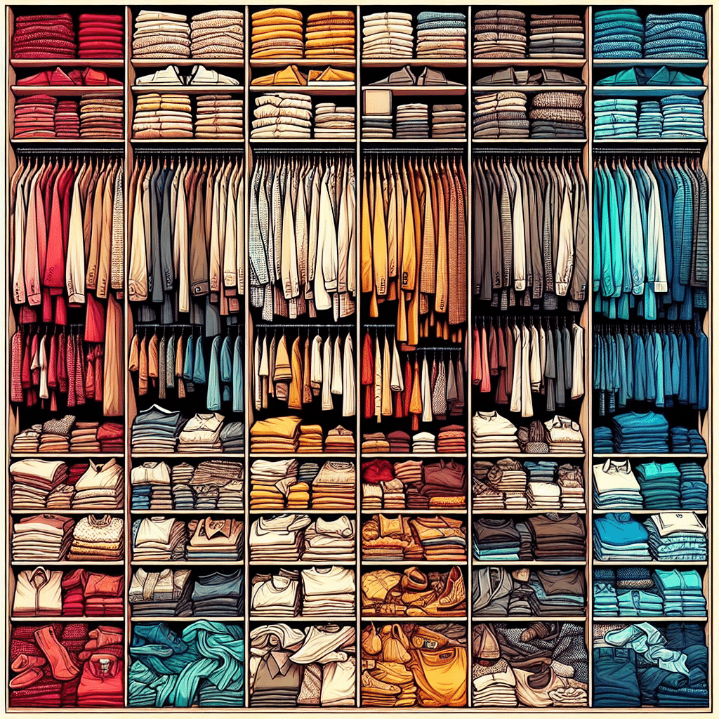 Domina Tu Armario: Guía Definitiva para Organizar Ropa por Tipo y Color