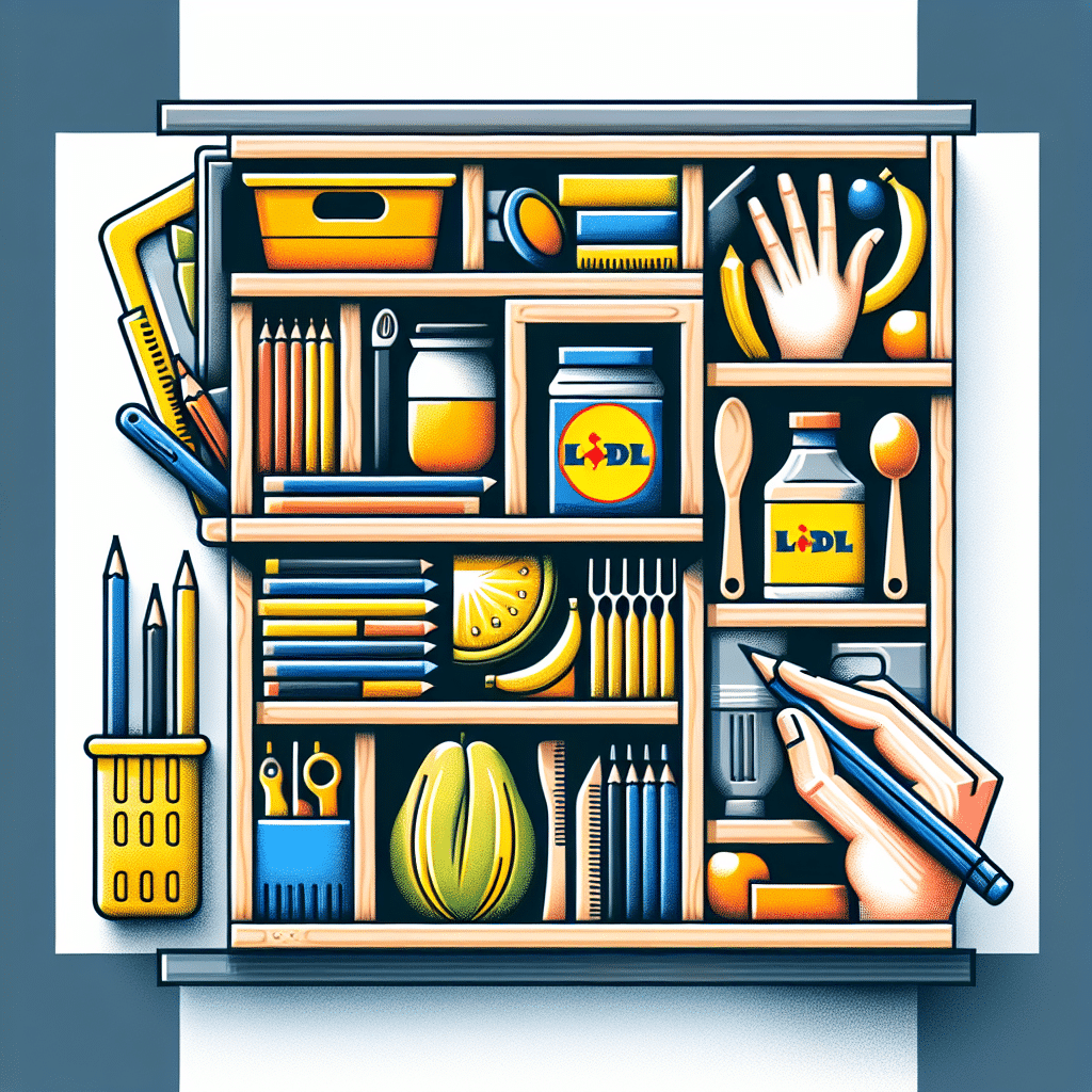 Organizadores de Cajones Lidl: La Solución Asequible para Optimizar Cocinas Pequeñas