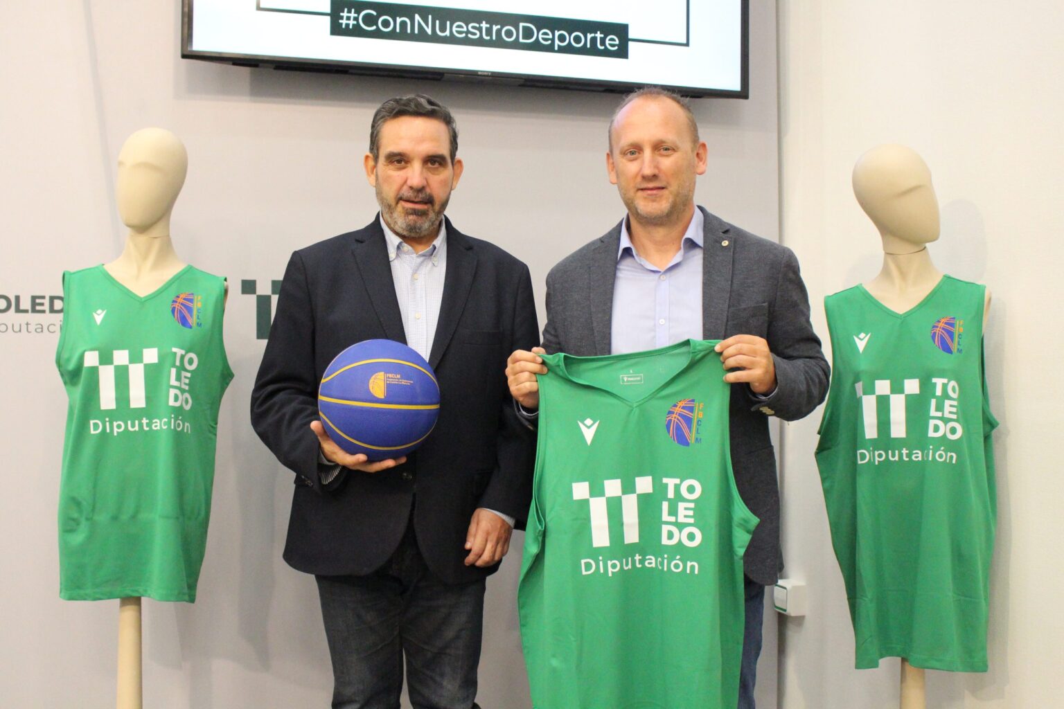 Presentación del Convenio de Patrocinio para las Selecciones Provinciales de Toledo en la Diputación