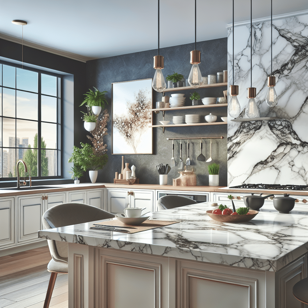 Transforma tu Cocina con Estilo: Encimeras Efecto Mármol Low Cost de Leroy Merlin