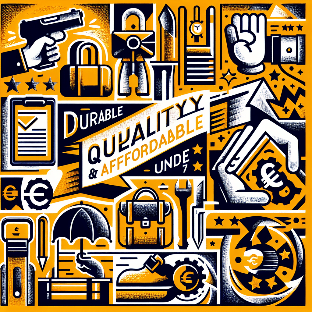 Durabilidad y Ahorro: Calidad por Menos de 7 Euros