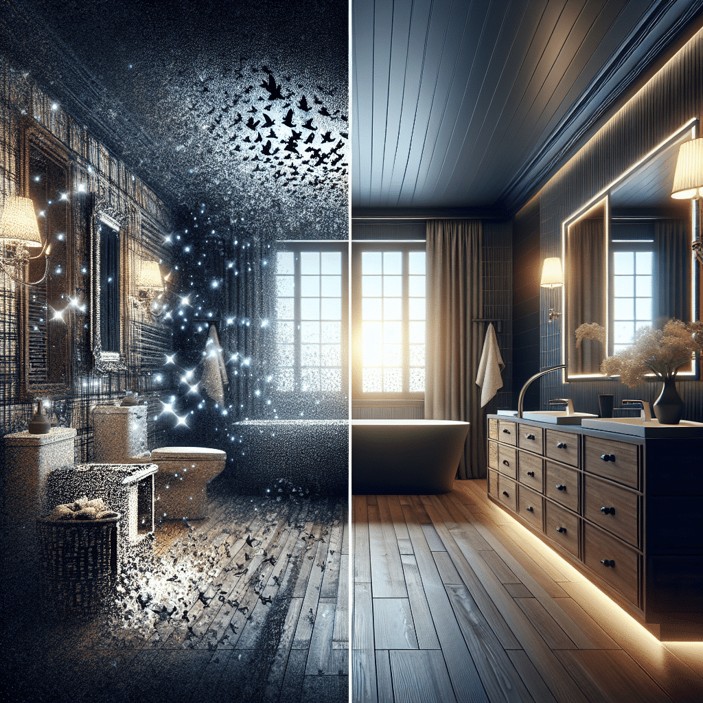 Renovación Impresionante: De Baño Deslucido a Relax Moderno