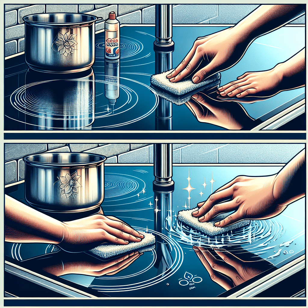 Guía Práctica: Cómo Dejar tu Vitrocerámica Reluciente en Tres Pasos