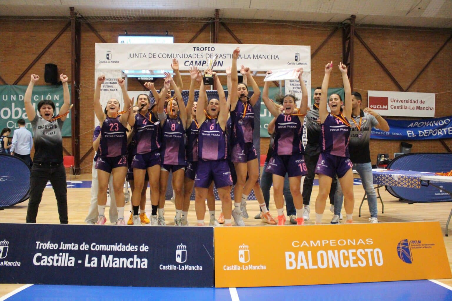 Trofeo JCCM: Ferial Plaza Guadalajara, Campeonas de Castilla-La Mancha 2025