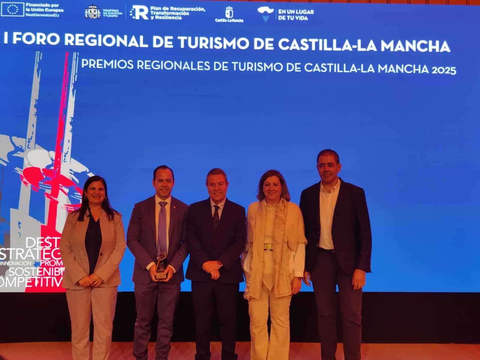 Herencia, reconocida en el I Foro Regional de Turismo por su impulso al desarrollo turístico local