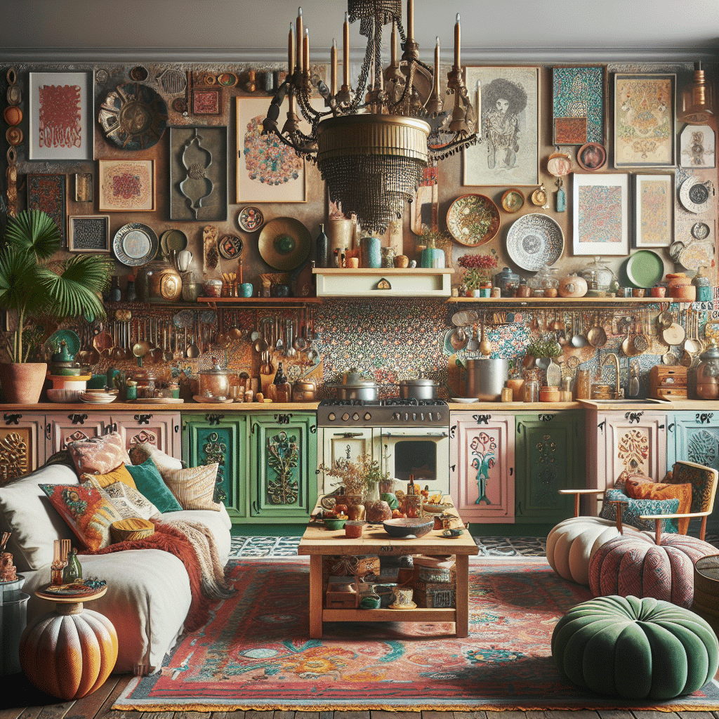 Estilo Exuberante: Cómo Crear Cocinas Maximalistas que Deslumbran