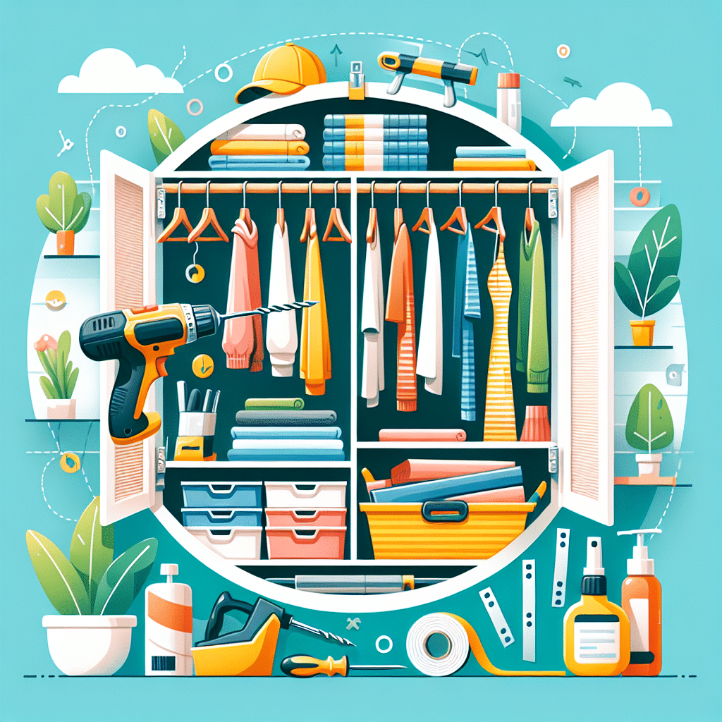 Soluciones Prácticas para Colgar en el Armario sin Taladrar