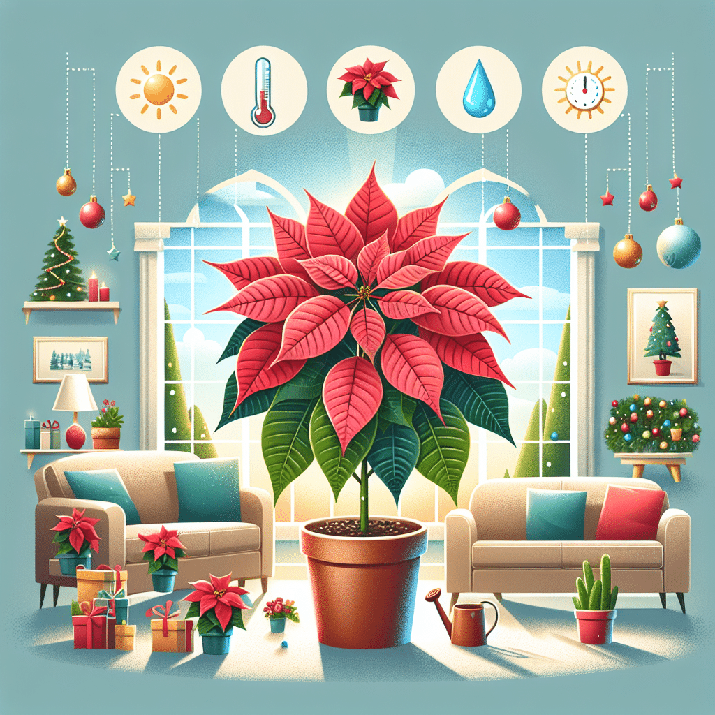 Cómo Cuidar y Preservar Tu Flor de Pascua Durante la Navidad