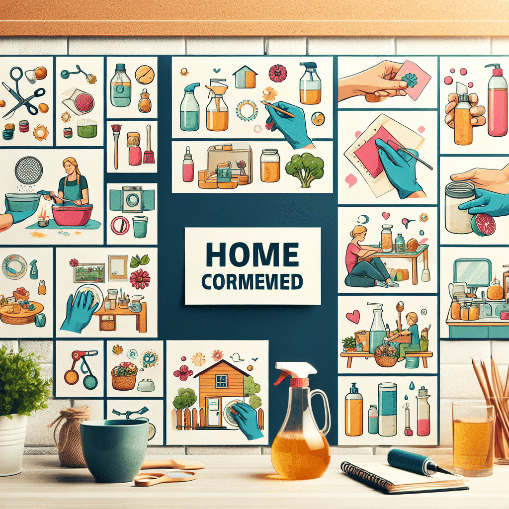 Soluciones Caseras y Prácticas para el Cuidado del Hogar