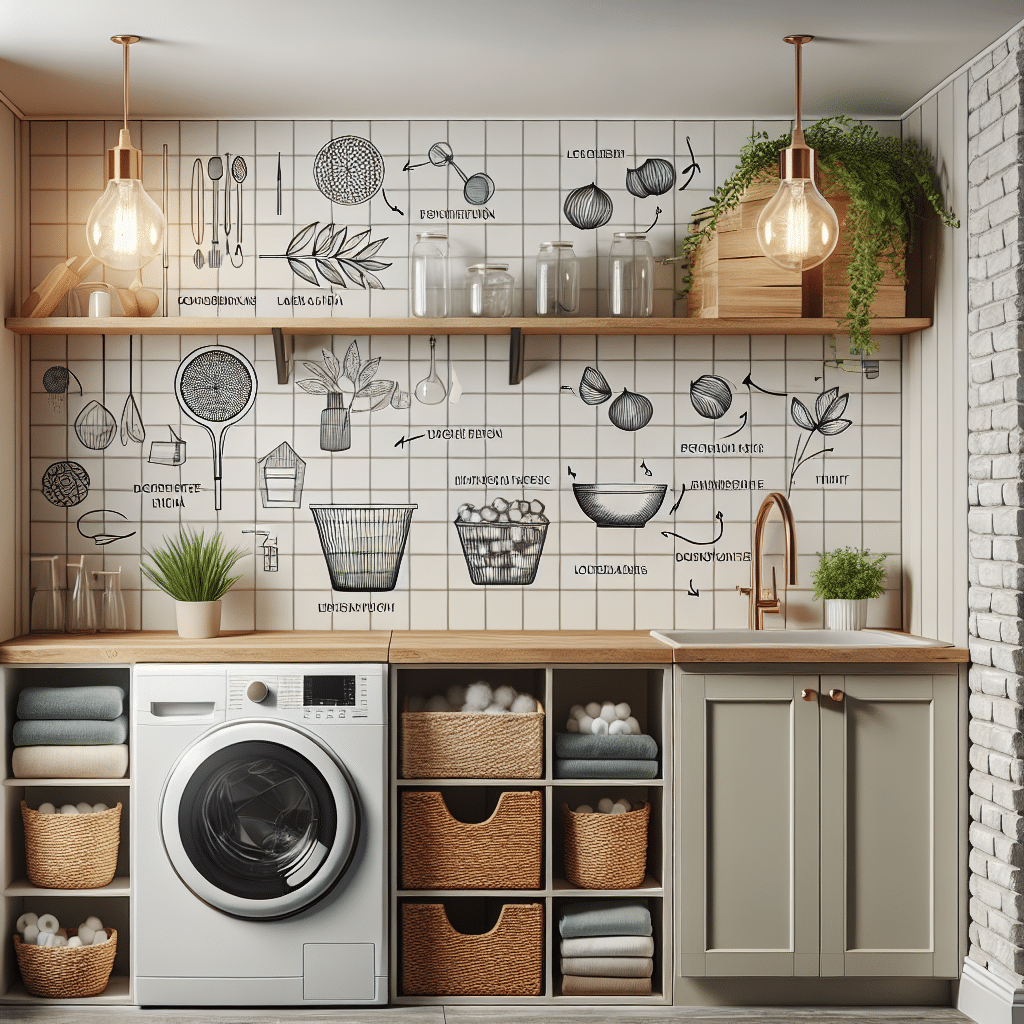 Optimiza tu Lavadero: Diseño de Encimeras y Armarios Funcionales