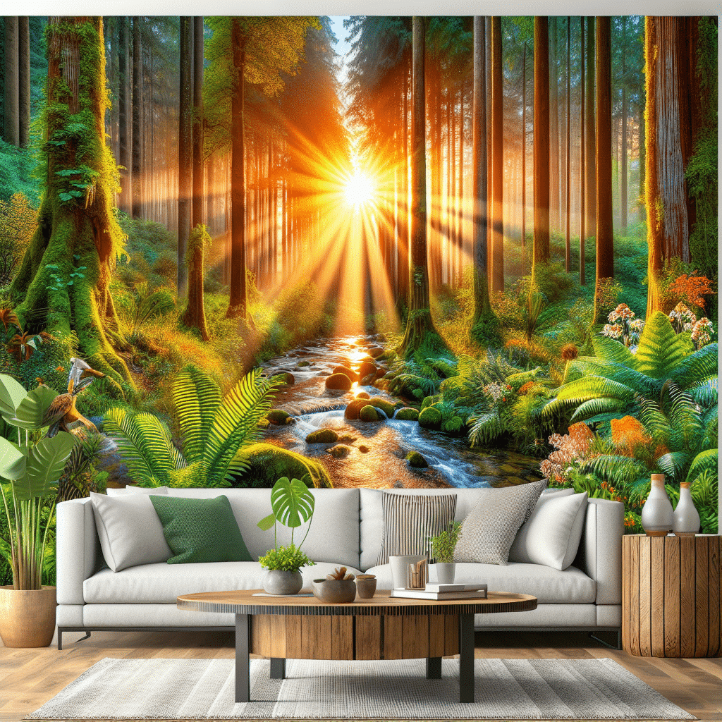 Naturaleza Radiante para Tu Salón