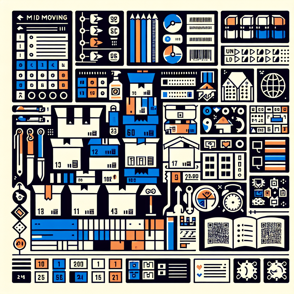 Cómo Organizar tu Mudanza: Etiquetado Eficiente con Colores y Códigos