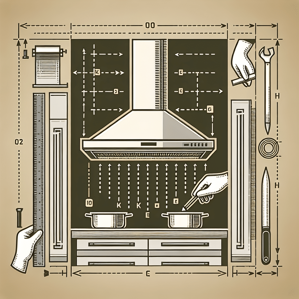 Instalación de Campanas de Cocina: Guía Completa con Medidas y Pasos Detallados