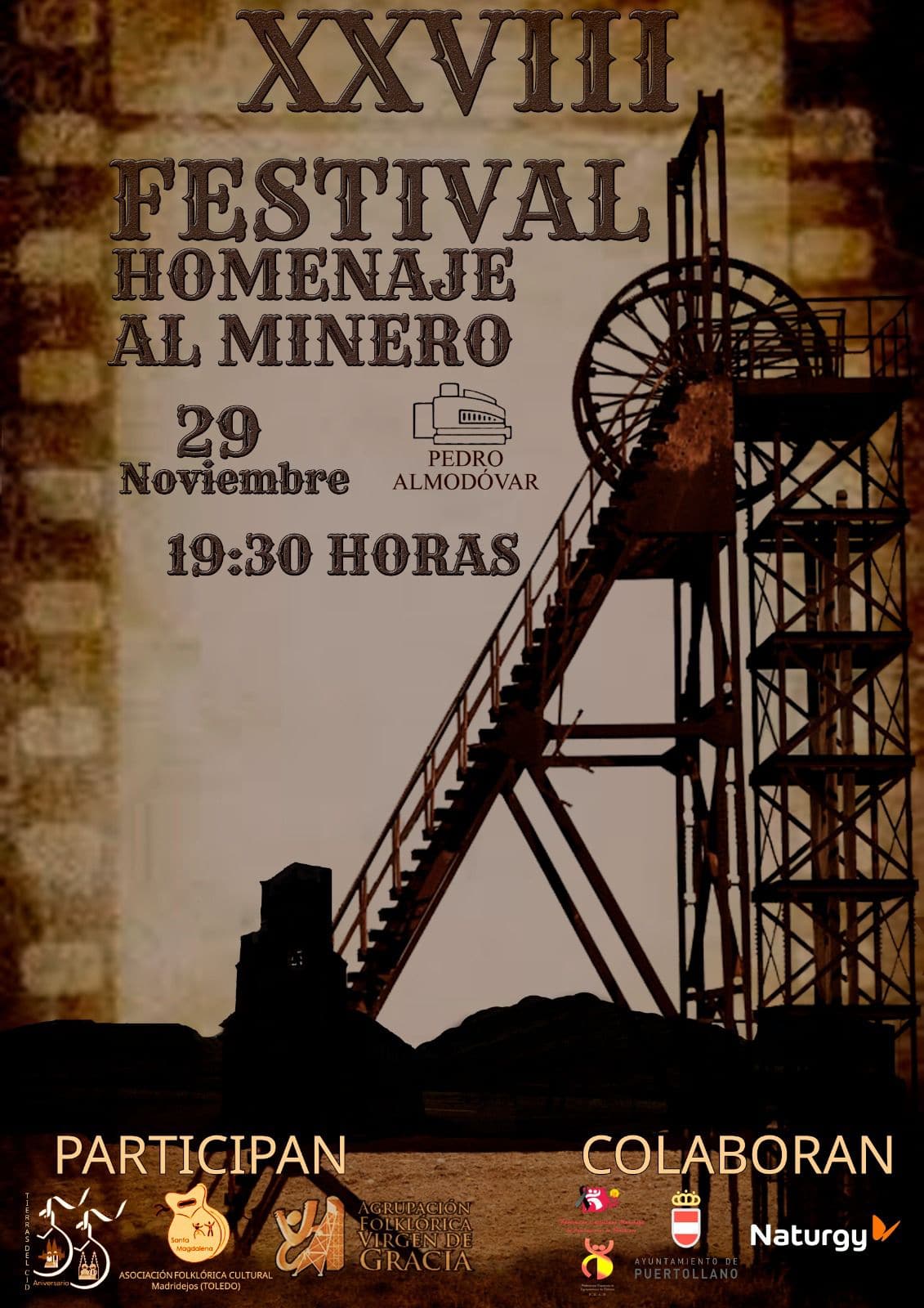 Tributo a Máximo Sánchez en el Festival Folklórico: Celebración de las Danzas Tradicionales de Burgos, Madridejos y Puertollano.