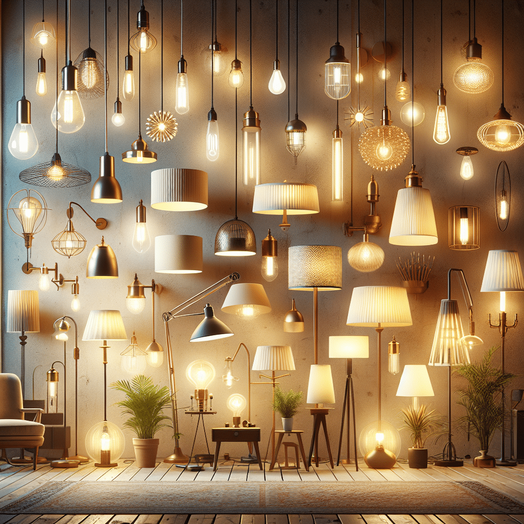 Ilumina Tu Hogar: Ideas Creativas y Tipos Innovadores de Lámparas