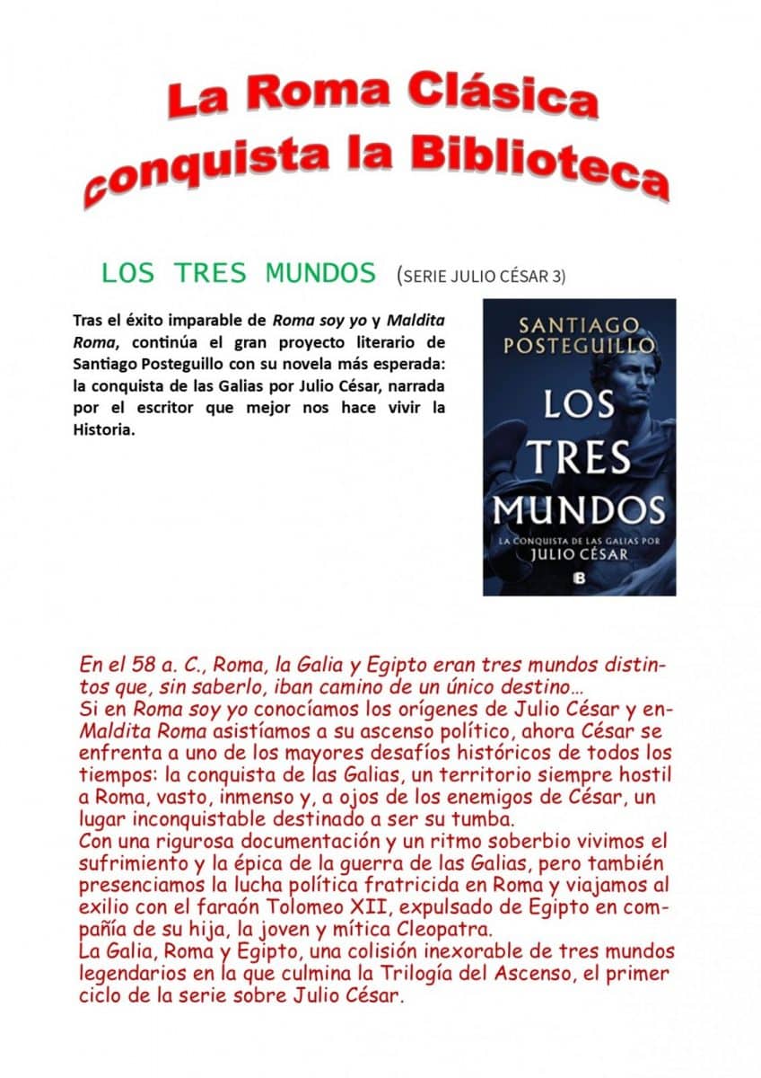 La Antigua Roma Toma el Control de la Biblioteca