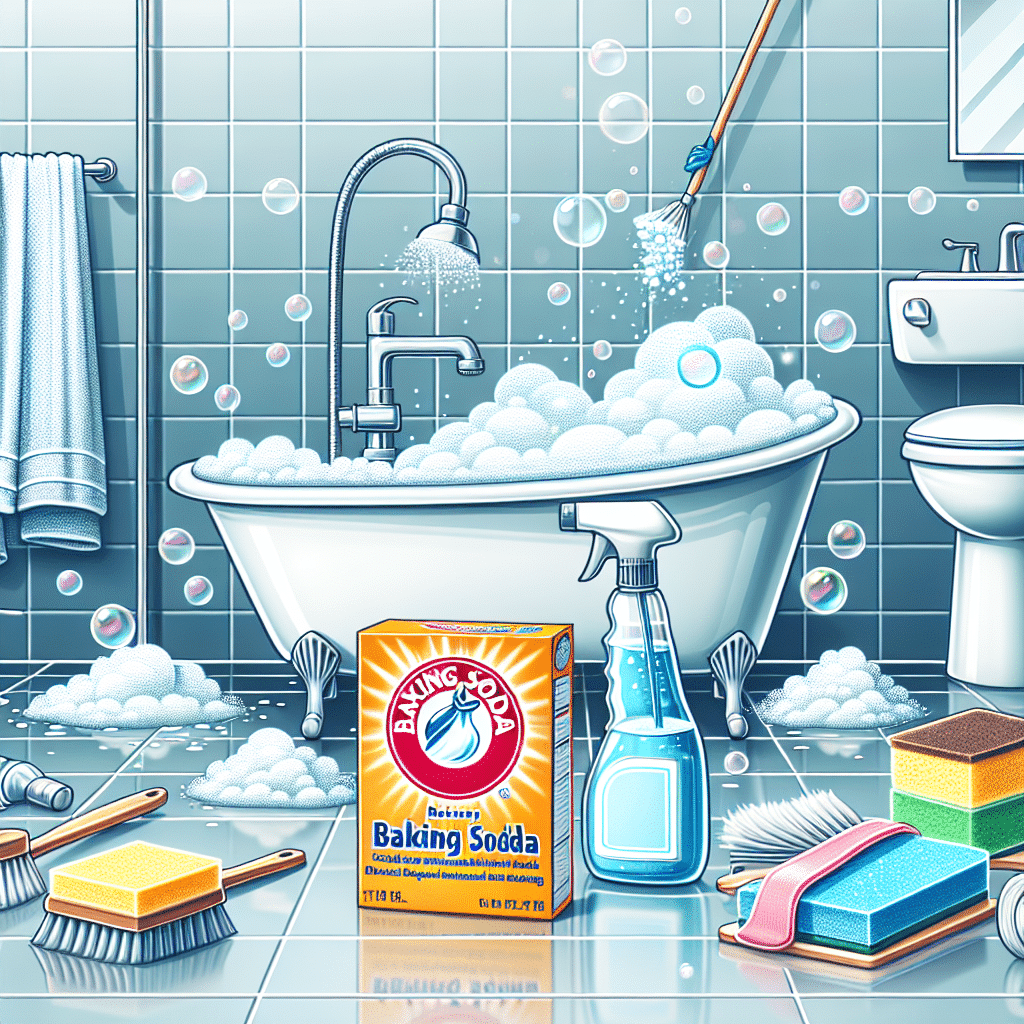 Baños Relucientes: Limpieza y Desinfección con Bicarbonato de Sodio