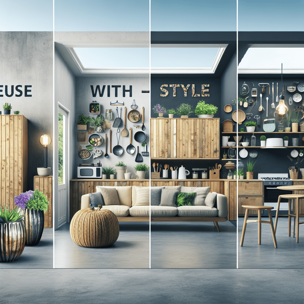 Transforma tu Hogar con Estilo: Ideas Creativas para Reutilizar y Renovar