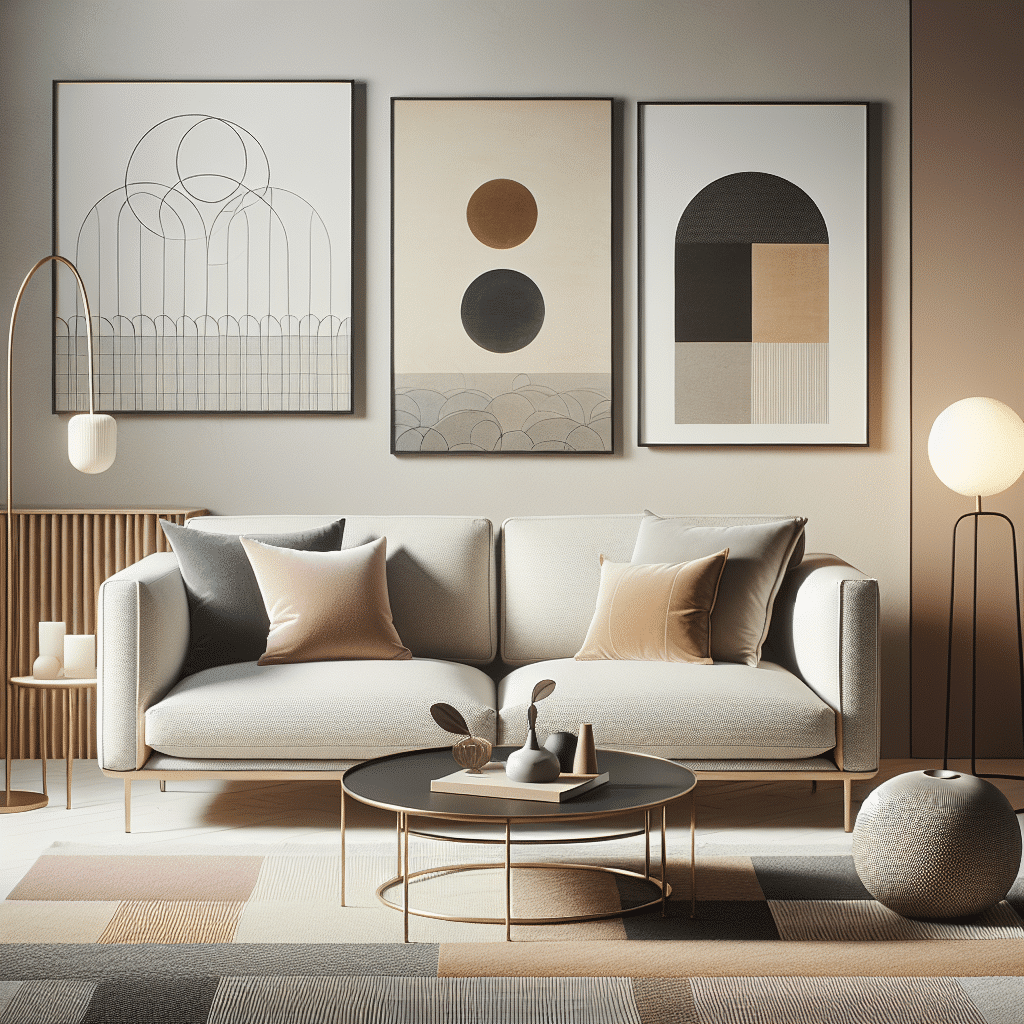 Sofás de Respaldo Bajo: Elegancia Ligera del Estilo Nórdico