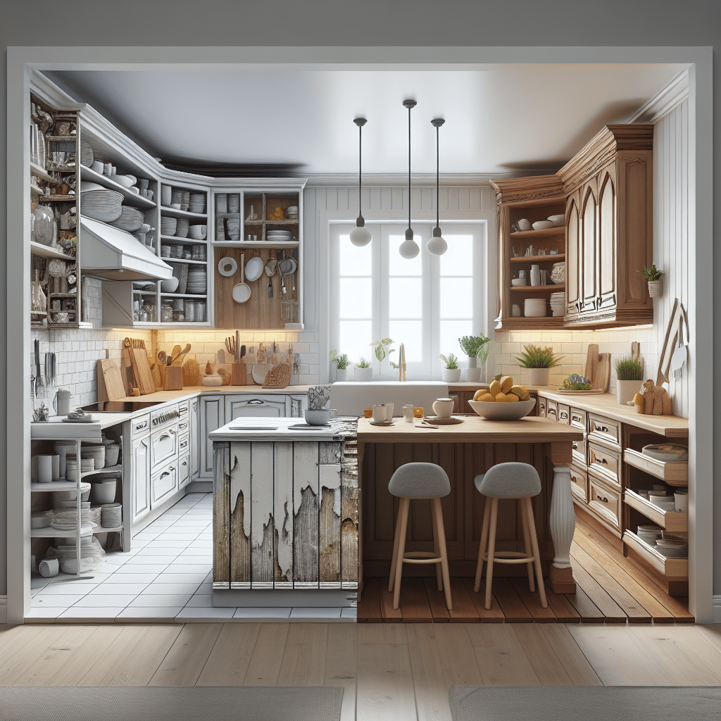 Renovación de Cocina: De Anticuada a Moderna con Isla de Ikea