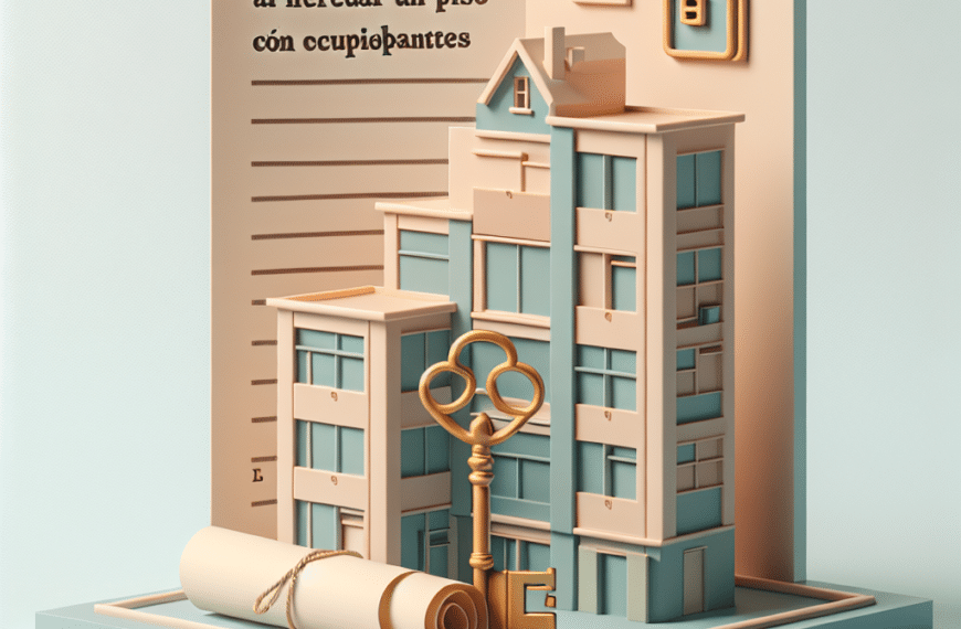 Opciones Reducidas al Heredar un Piso con Ocupantes