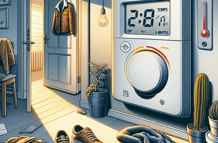 Apaga la Calefacción, Incluso en Ausencias Breves