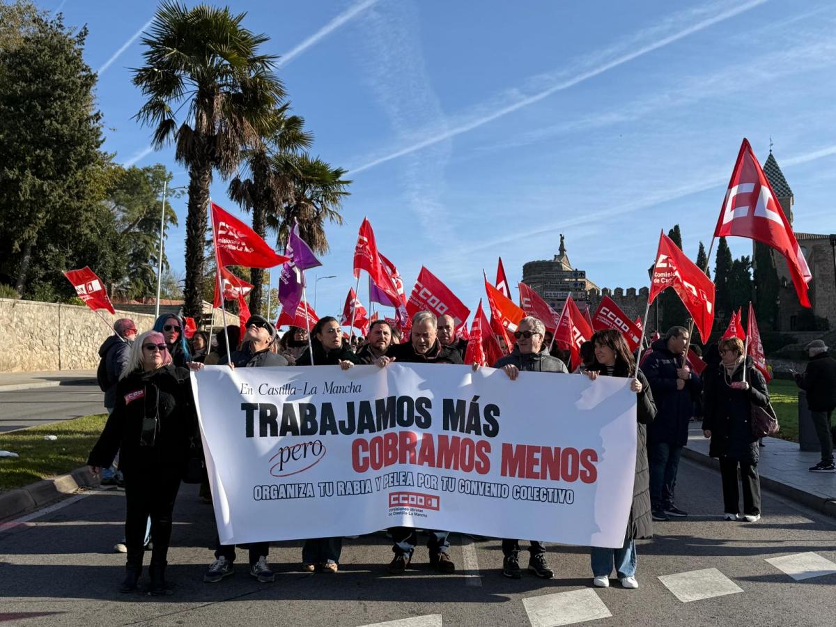 CCOO advierte con paros si no se consiguen aumentos salariales justos.