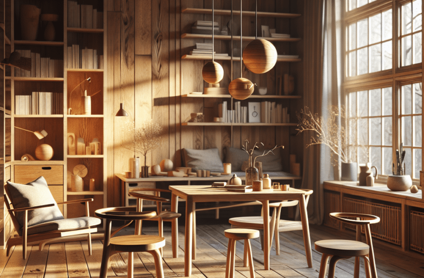 Calidez Escandinava: La Magia de la Madera en un Hogar Danés