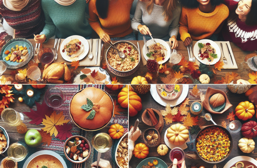 Unidos en Gratitud: Inspiraciones Creativas para Celebrar la Amistad en Acción de Gracias