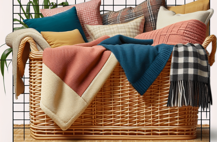 Cesta Perfecta de Primark: Organiza tus Mantitas del Sofá con Estilo