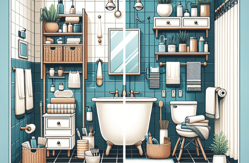 Renueva Tu Baño de Alquiler: Ideas Económicas y Sin Obras