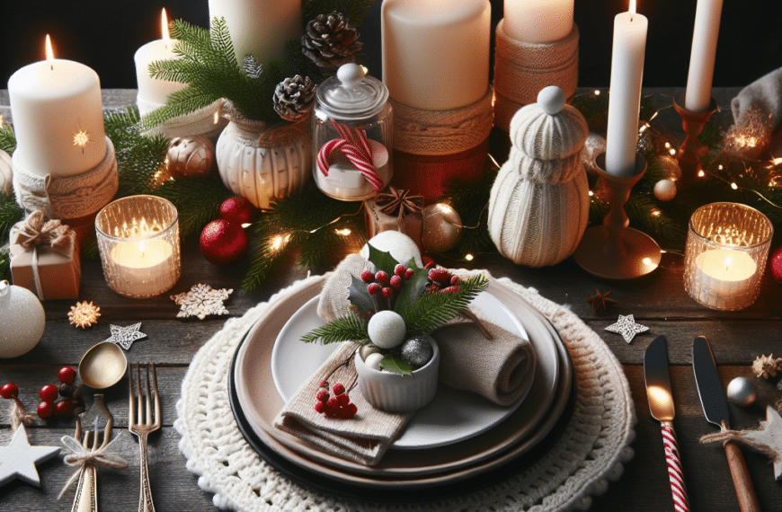Transforma Tu Mesa Navideña: Ideas Económicas y Acogedoras