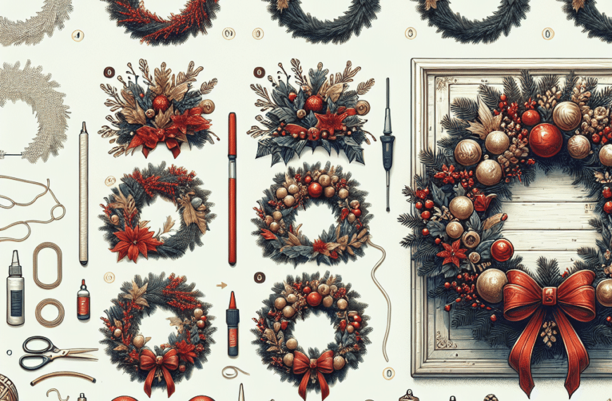 Cómo Decorar una Corona Navideña: Guía Paso a Paso