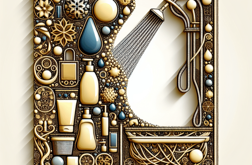 Encuentra una Solución Sofisticada para Organizar tu Ducha