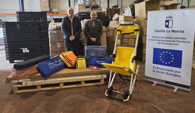 El Gobierno de Castilla-La Mancha proporciona equipos de emergencia a 39 agrupaciones de Protección Civil en la región.