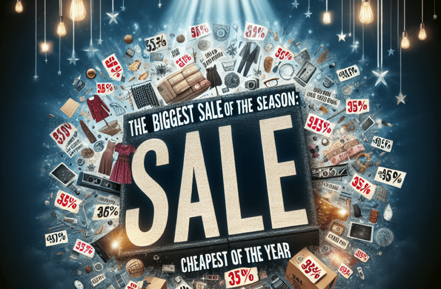 Gran Oferta de la Temporada: ¡Los Mejores Precios del Año!