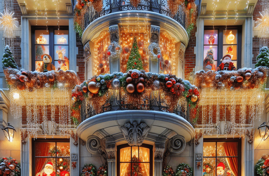 Magia Festiva: Competencias de Decoración en Balcones, Fachadas y Escaparates