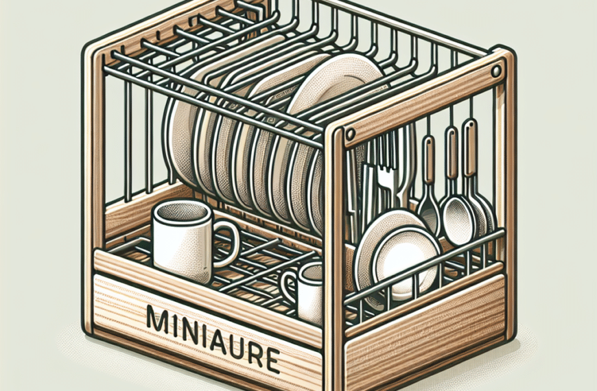 Escurreplatos Mini de Leroy Merlin: Solución Compacta para Espacios Reducidos