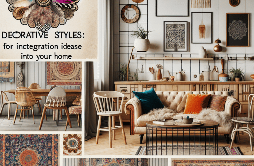 Inspiración Decorativa: Innovadoras Ideas para Transformar tu Hogar