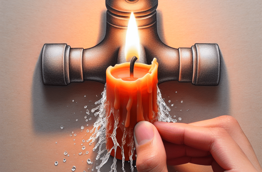 Truco de Vela para un Grifo Reluciente e Hidrofóbico