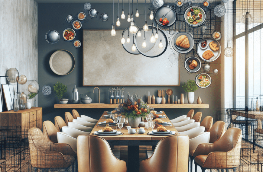 Claves para Crear Comedores Modernos con Estilo y Funcionalidad