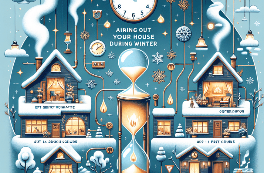 Consejos para Ventilar tu Hogar en Invierno: Tiempos y Momentos Clave
