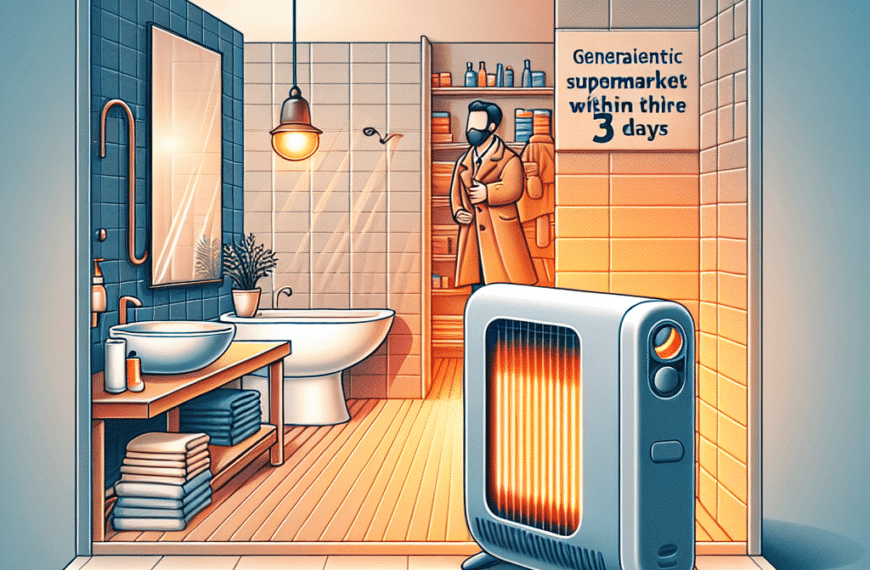 En Solo Tres Días: Lidl Presenta Su Innovador Calefactor Cerámico de Pared para Baños Cálidos