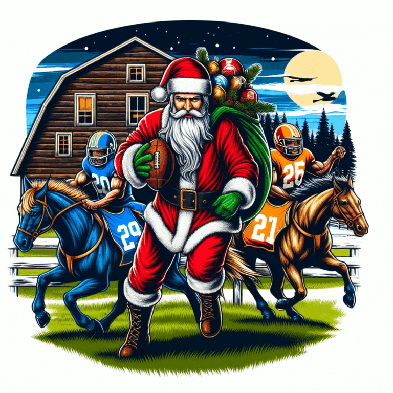 Llega Papá Noel con camisetas del Caserío