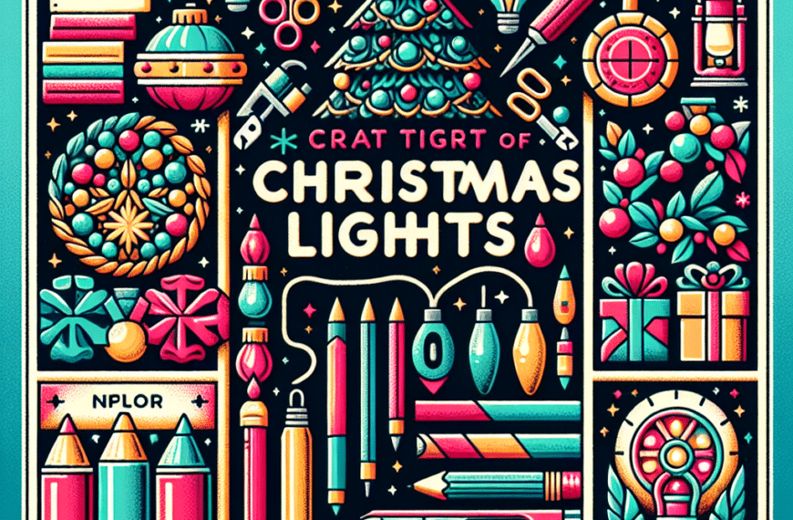 Luces Navideñas: Orígenes, Significado y Aplicaciones Creativas